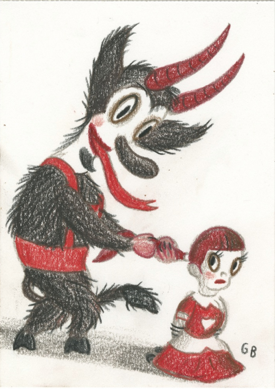 Kreepy Krampus Art