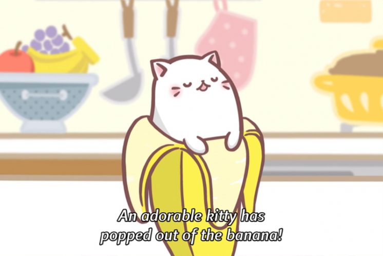 This Adorable New Anime Features a Banana Cat