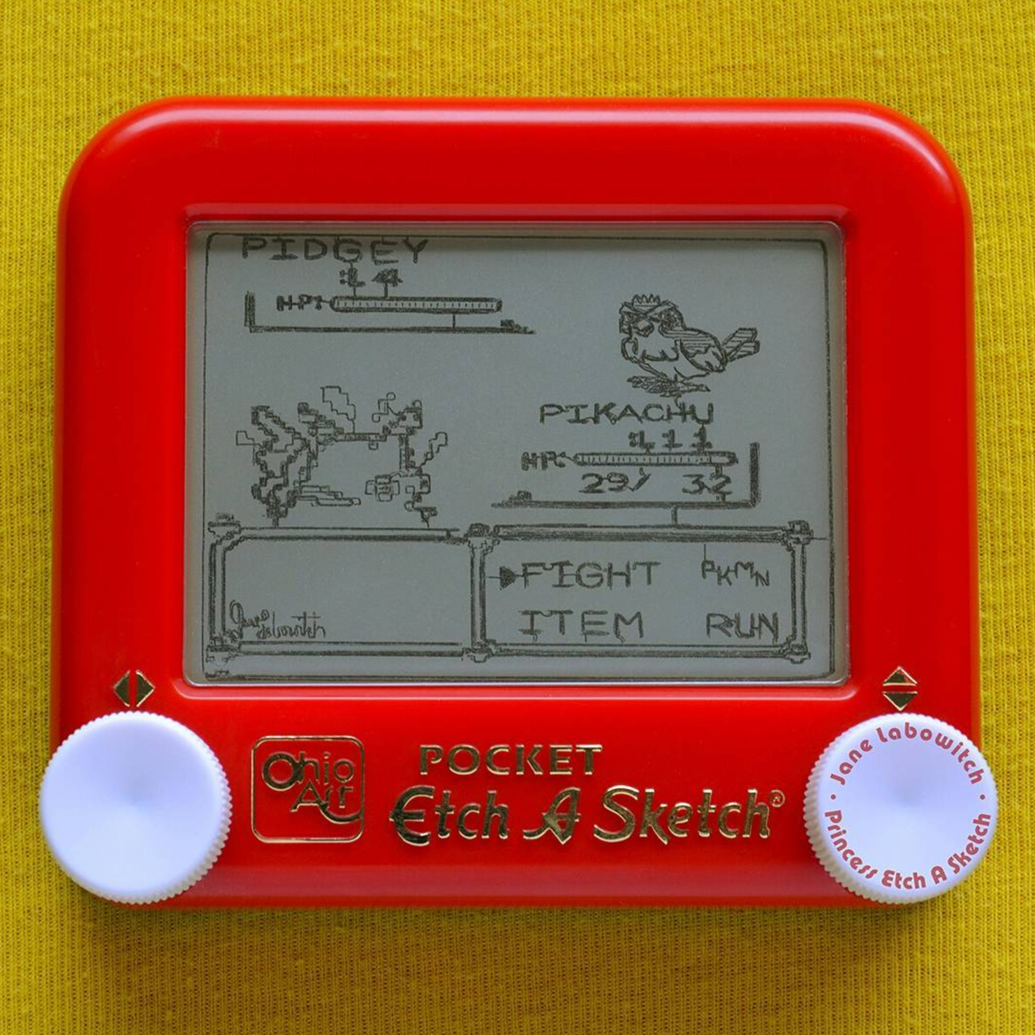 etch a sketch art bob ross