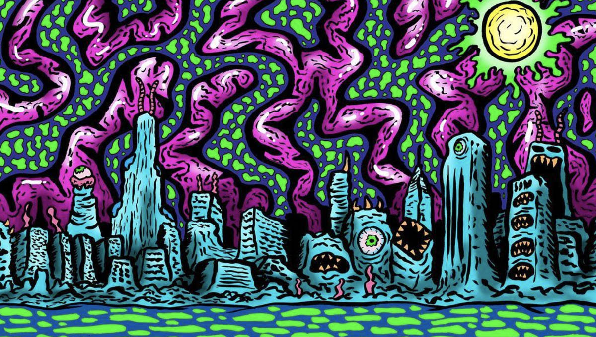 Trippy Art: Cool Rave Artwork of Luis Colindres Threadless.