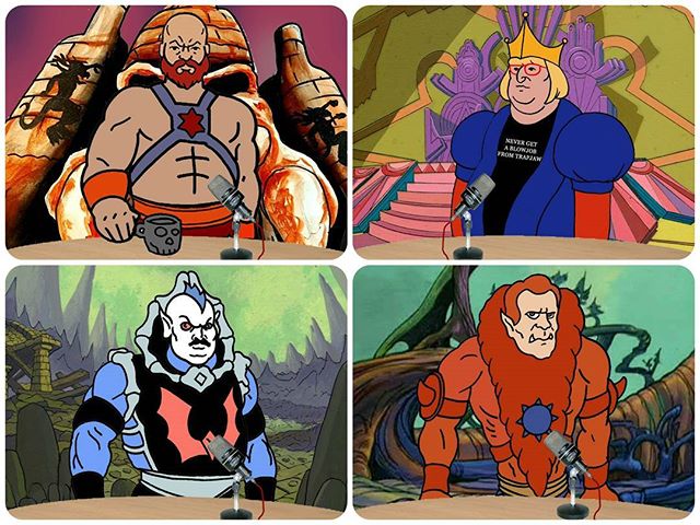 "The Night Time Show" illustrations.