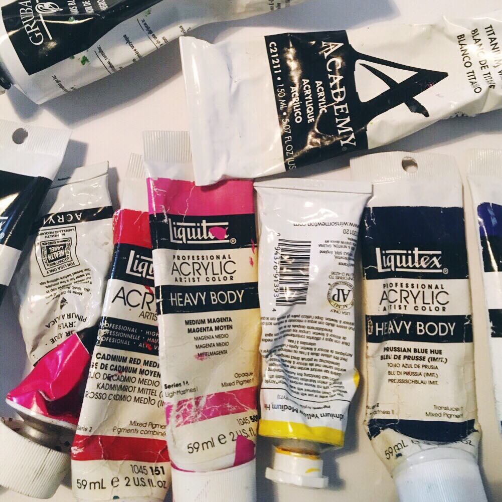 Paint tubes