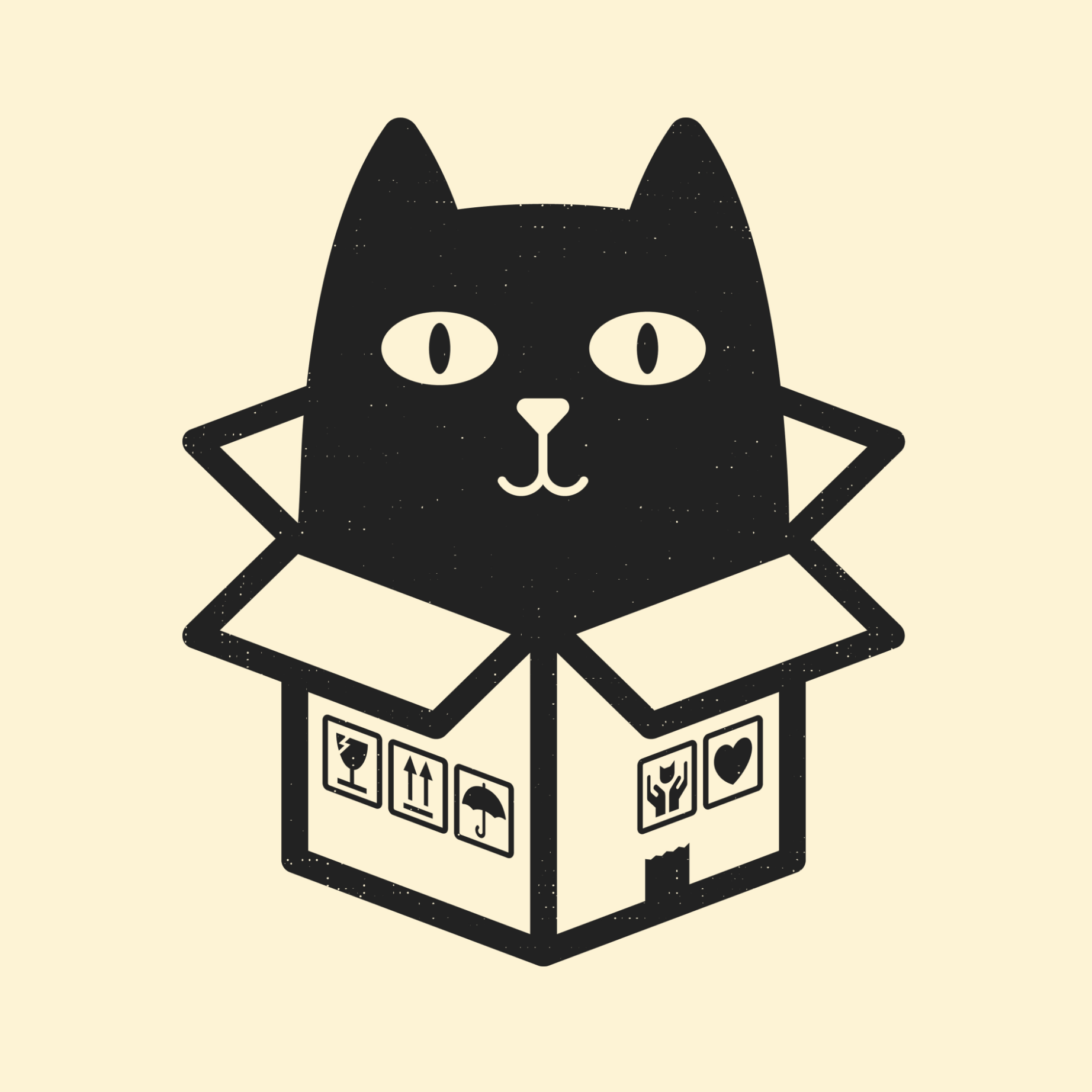 Spring winner - Cats Love Boxes minimalism winner.