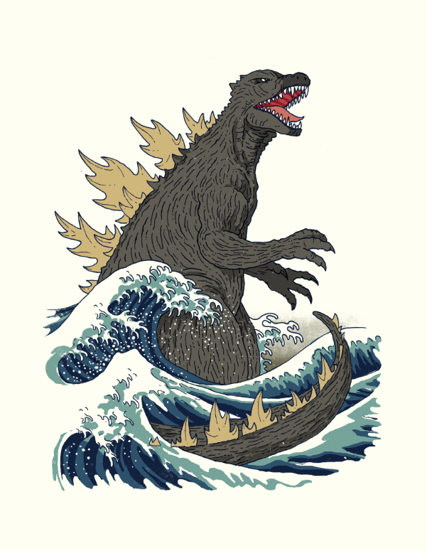 Kaijune - The Great Monster Off Kanagawa