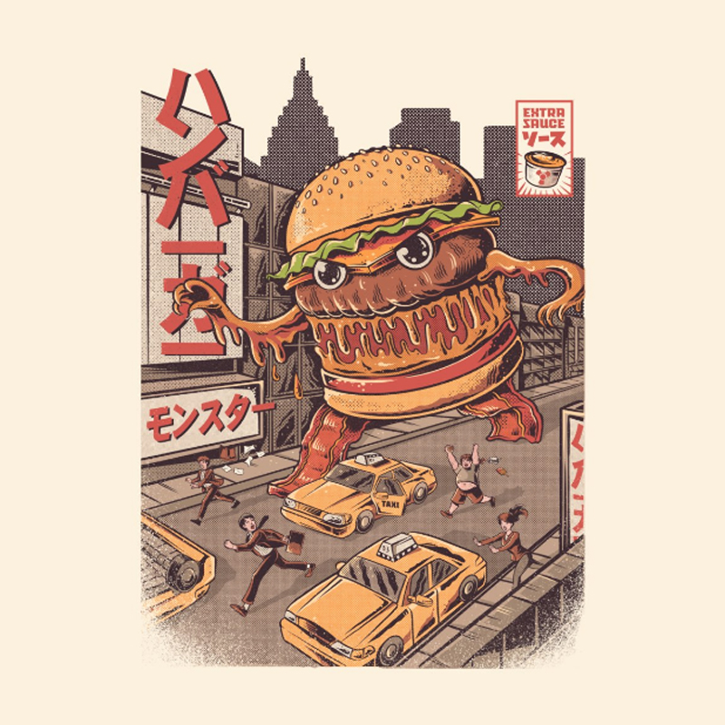 Kaijune - Burgerzilla