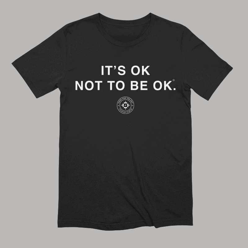 It's ok not to be ok t-shirt designs