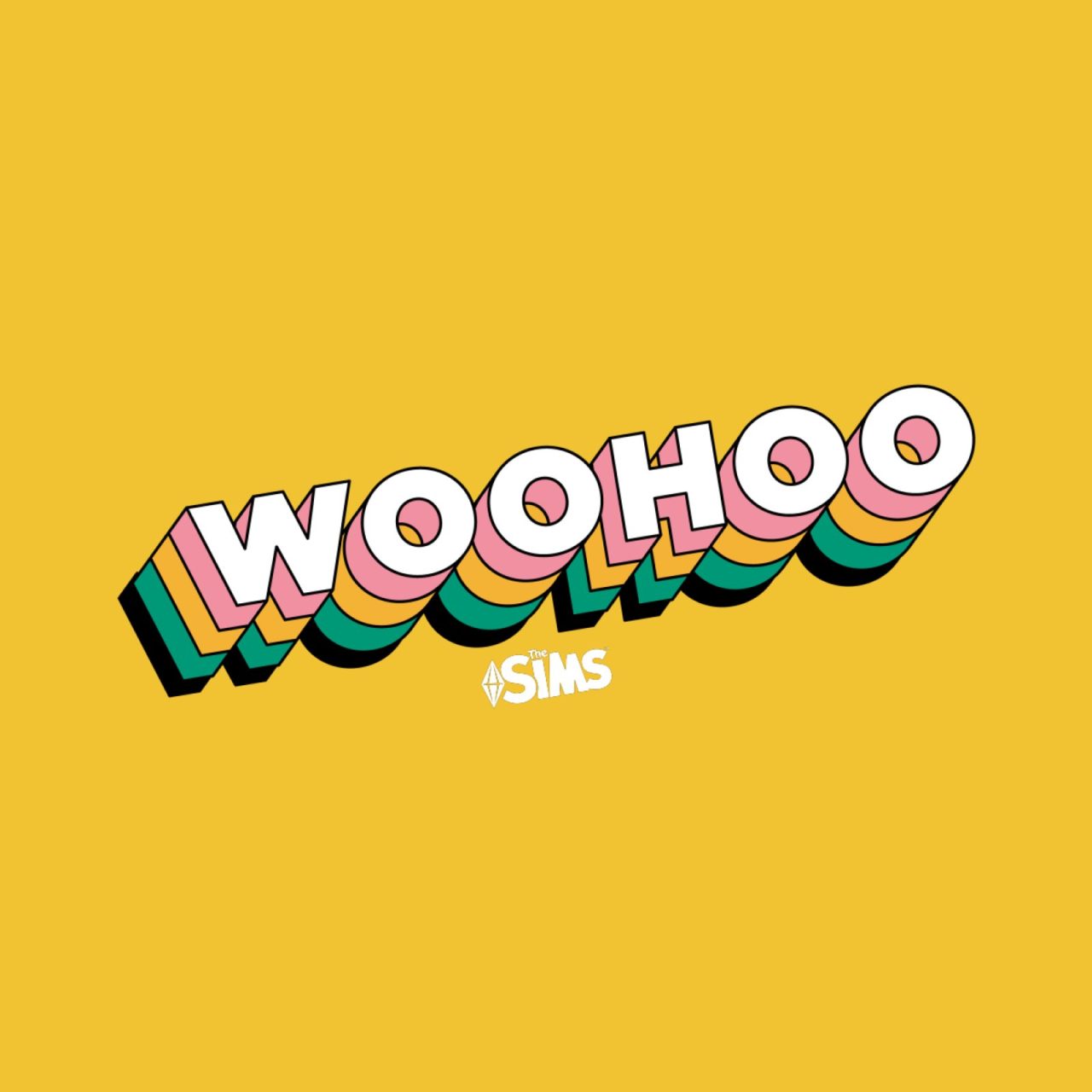 WooHoo design on a t-shirt