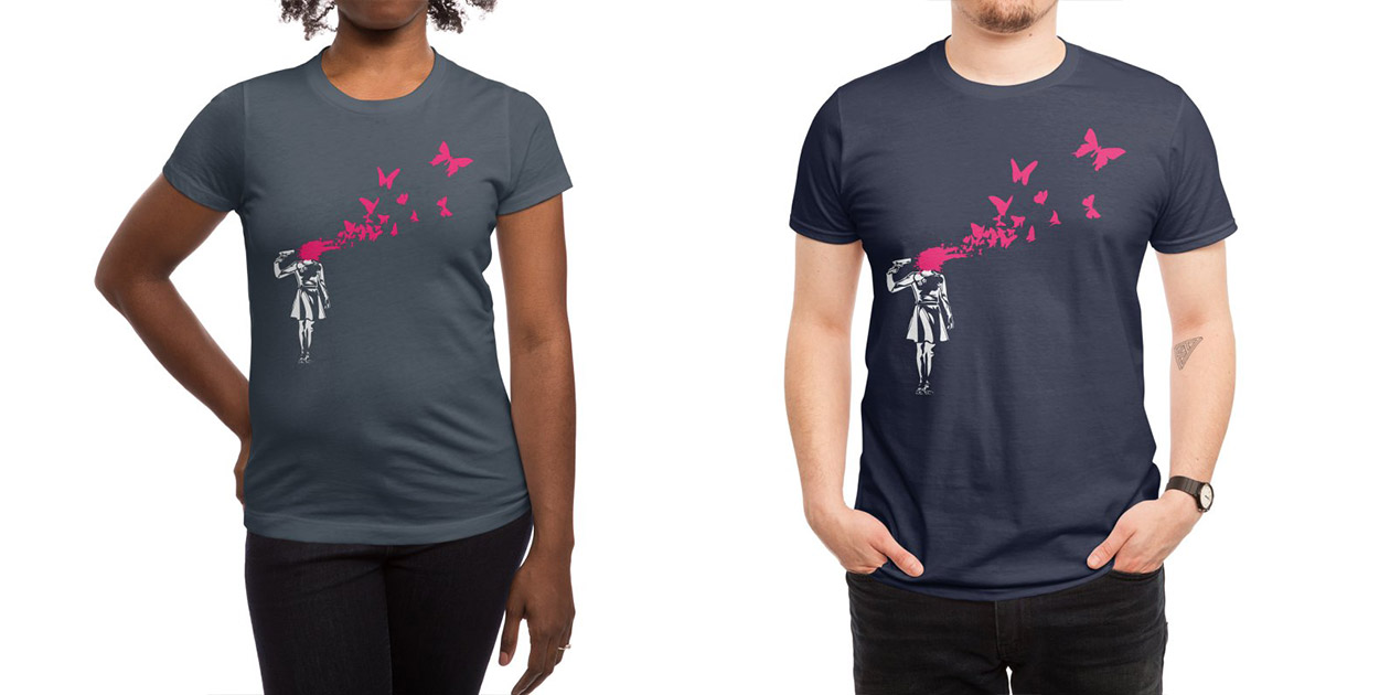 “Flowers in the Attic” Women’s Shirt and Men’s Shirt by Jason Byron Nelson