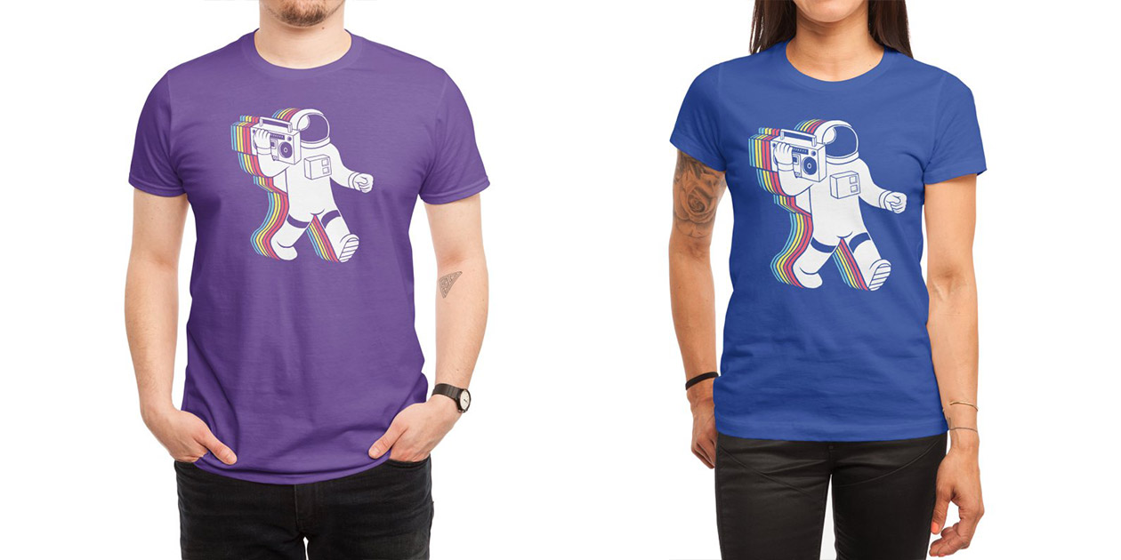 “Funkalicious” Men’s Shirt and Women’s Shirt by Christopher Golebiowski