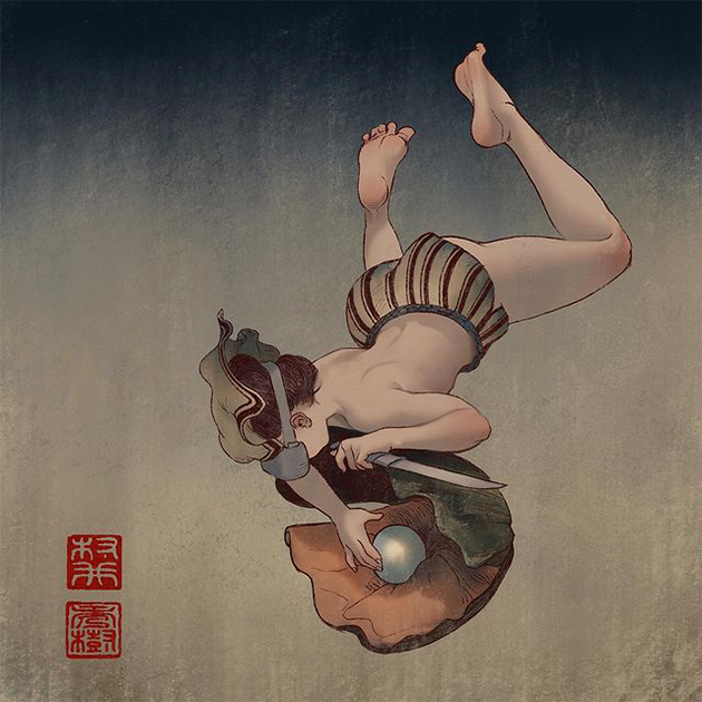 "Okinawan Mermaid" by Will Murai