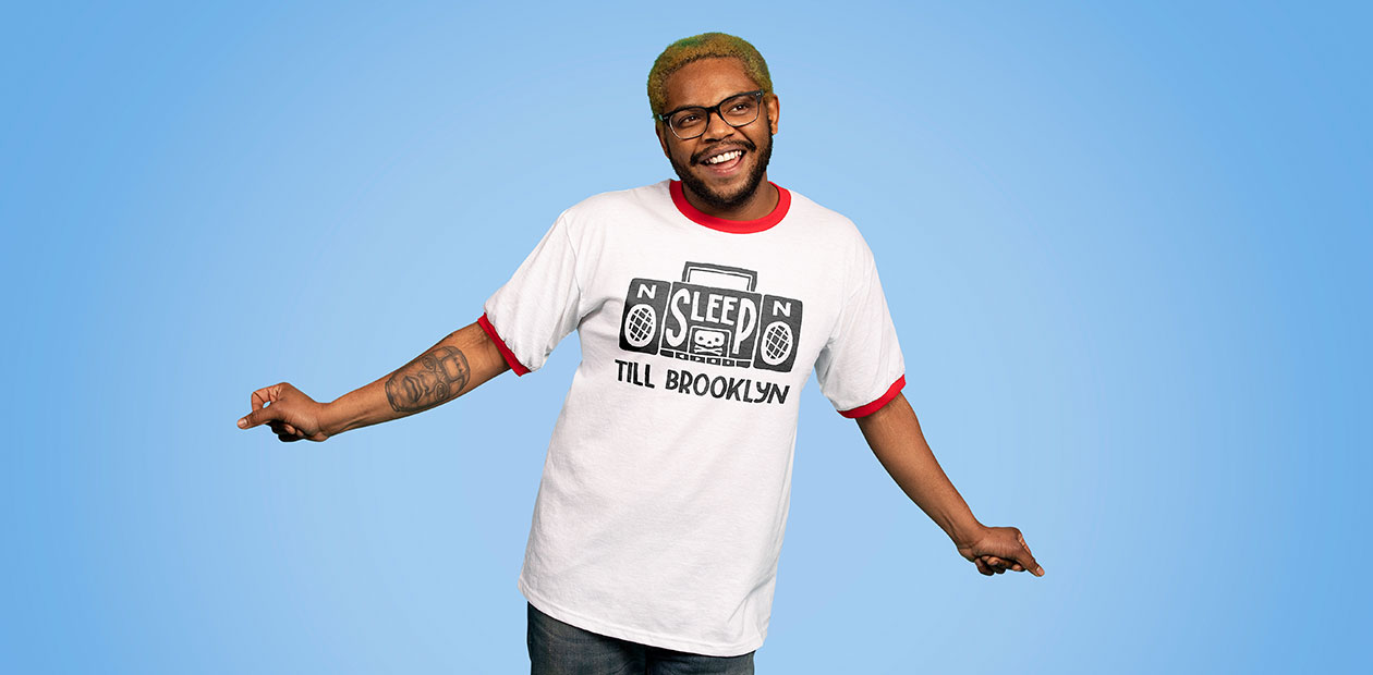 “Retro Radio” Men’s Ringer T-Shirt by BullyandBunny