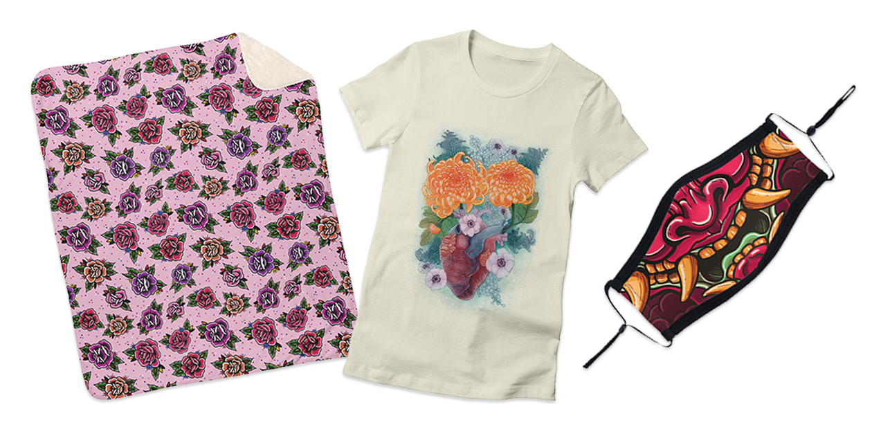 Designs from artist Dani Lopez Studio