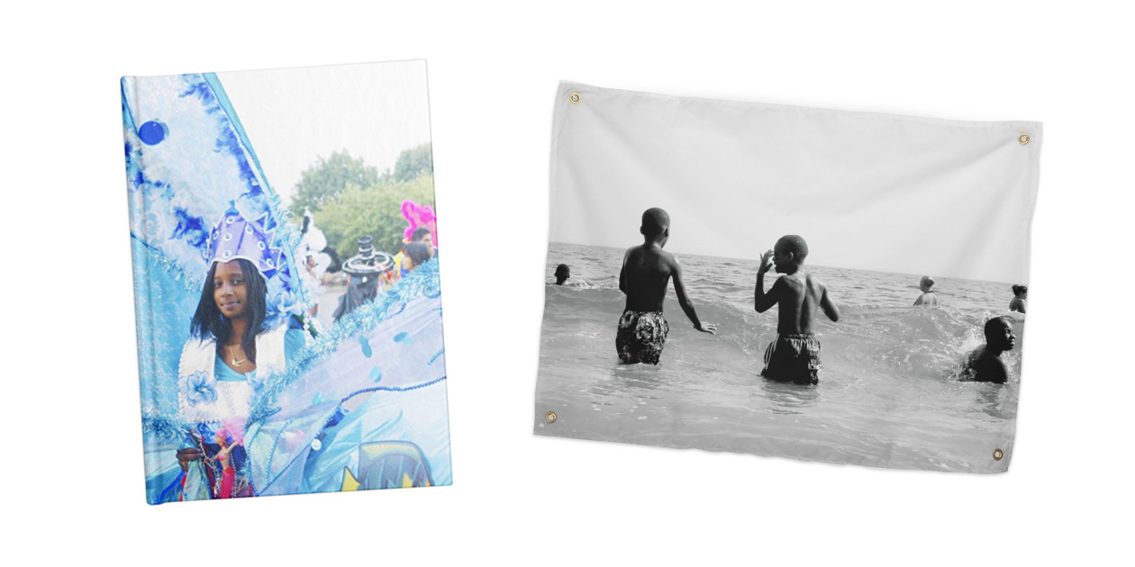 “Queens, New York” Notebook and “Black Boy Joy” Tapestry by T.Woods