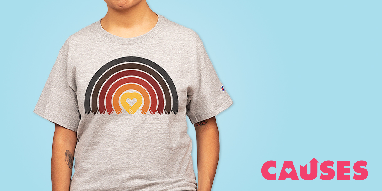 Norman Duenas’s “Love All Asian Lives” Champion® T-Shirt
