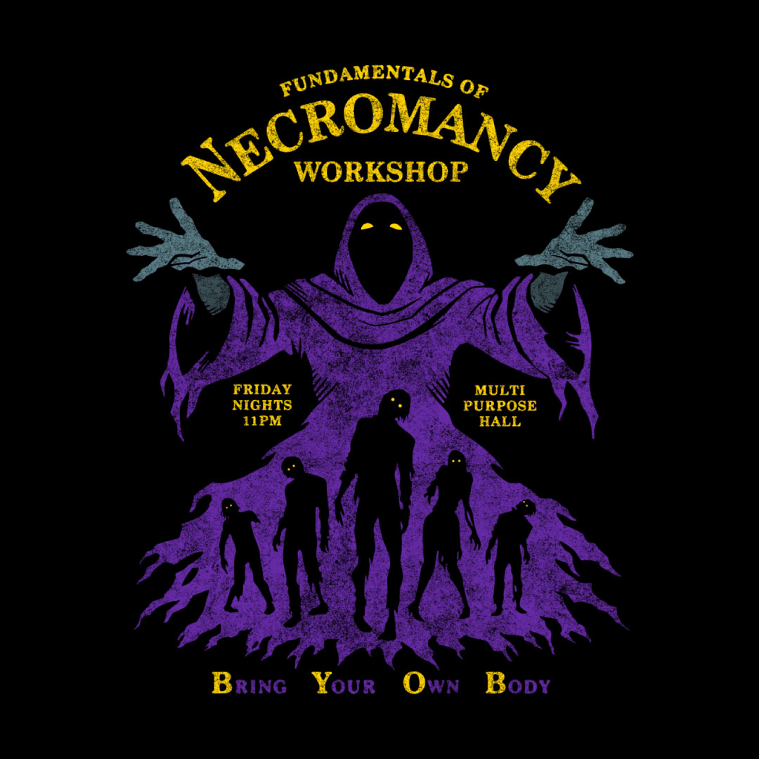 “Necromancy Workshop” by Benjimoji